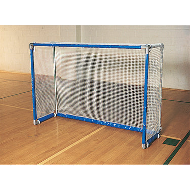 Floor Hockey Goals - Deluxe (4 ft.H x 6 ft.W x 20 in.D) (1- Red, 1-Blue)